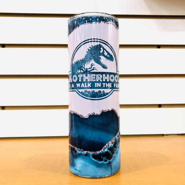 Jurassic Park Tumbler - HandmadeSask