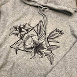 Grey Prairie Lily Bunnyhug - HandmadeSask