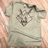Wheat Sask Unisex Tee - HandmadeSask