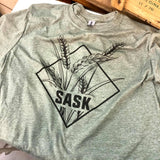 Wheat Sask Unisex Tee - HandmadeSask