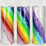 Pride Rainbow Tumbler - HandmadeSask