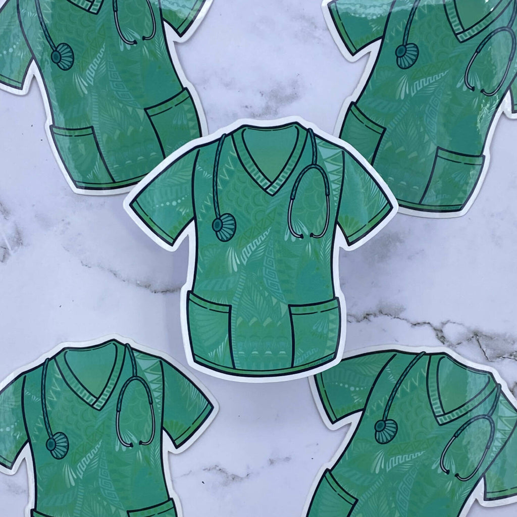 Repscrubs Sticker Scrub Weatherproof Stickers – handmadesaskyxe
