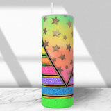 Rainbow Triangle Tumbler
