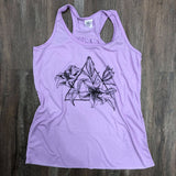 Lavender Ladies Prairie Lily Tank - HandmadeSask
