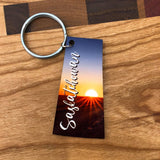 Saskatchewan MDF Wooden Keychains - HandmadeSask