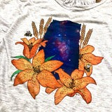 Grey Ladies Galaxy Saskatchewan Tank - HandmadeSask