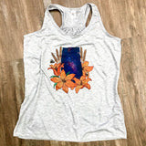 Grey Ladies Galaxy Saskatchewan Tank - HandmadeSask