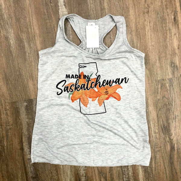 Grey Ladies Made in Saskatchewan Tank - HandmadeSask