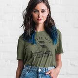 Green Made in Sask Grain Unisex Tee - HandmadeSask