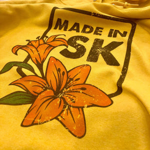 Mustard Made in SK Unisex Bunnyhug - HandmadeSask