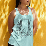 Mint Saskatchewan Prairie Lilies Tank