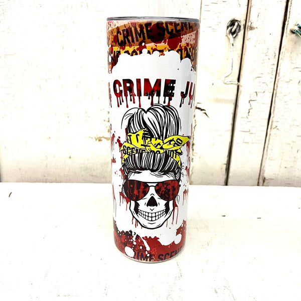 True Crime Junkie Tumbler