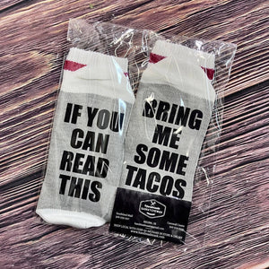 Bring Tacos Socks