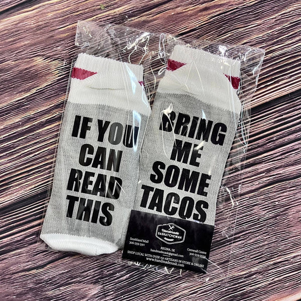 Bring Tacos Socks