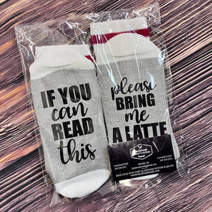 Bring Me a Latte Socks