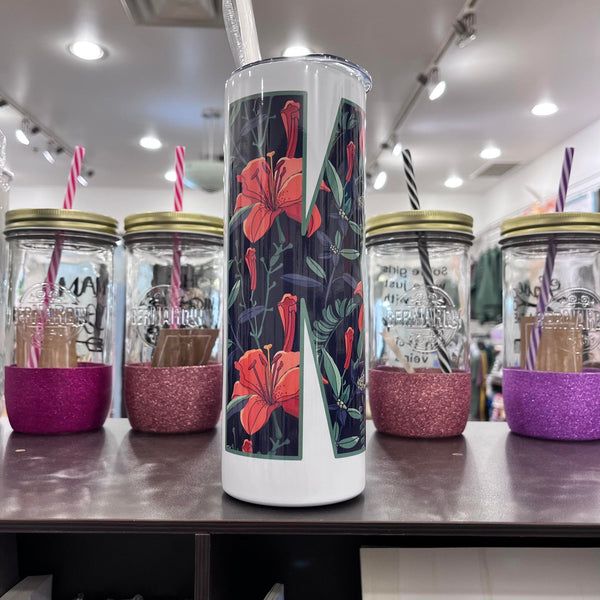 SK Letter Tumbler