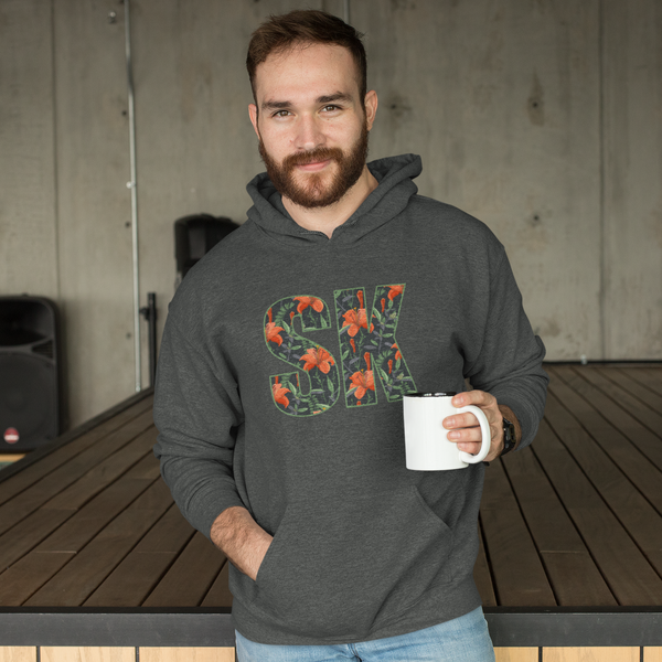 Charcoal SK Prairie Lily Bunnyhug