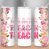 Teacher Rose Tumbler