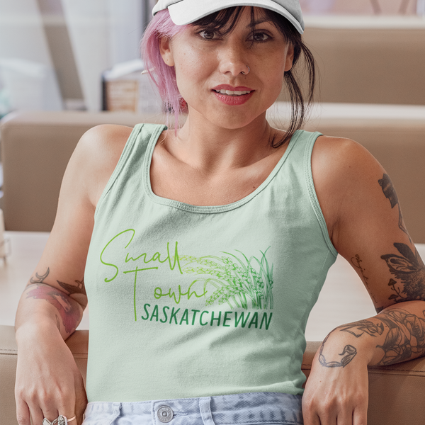 Sage Green Small Town Saskatchewan Tank