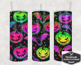 Pumpkins & Bats Tumbler