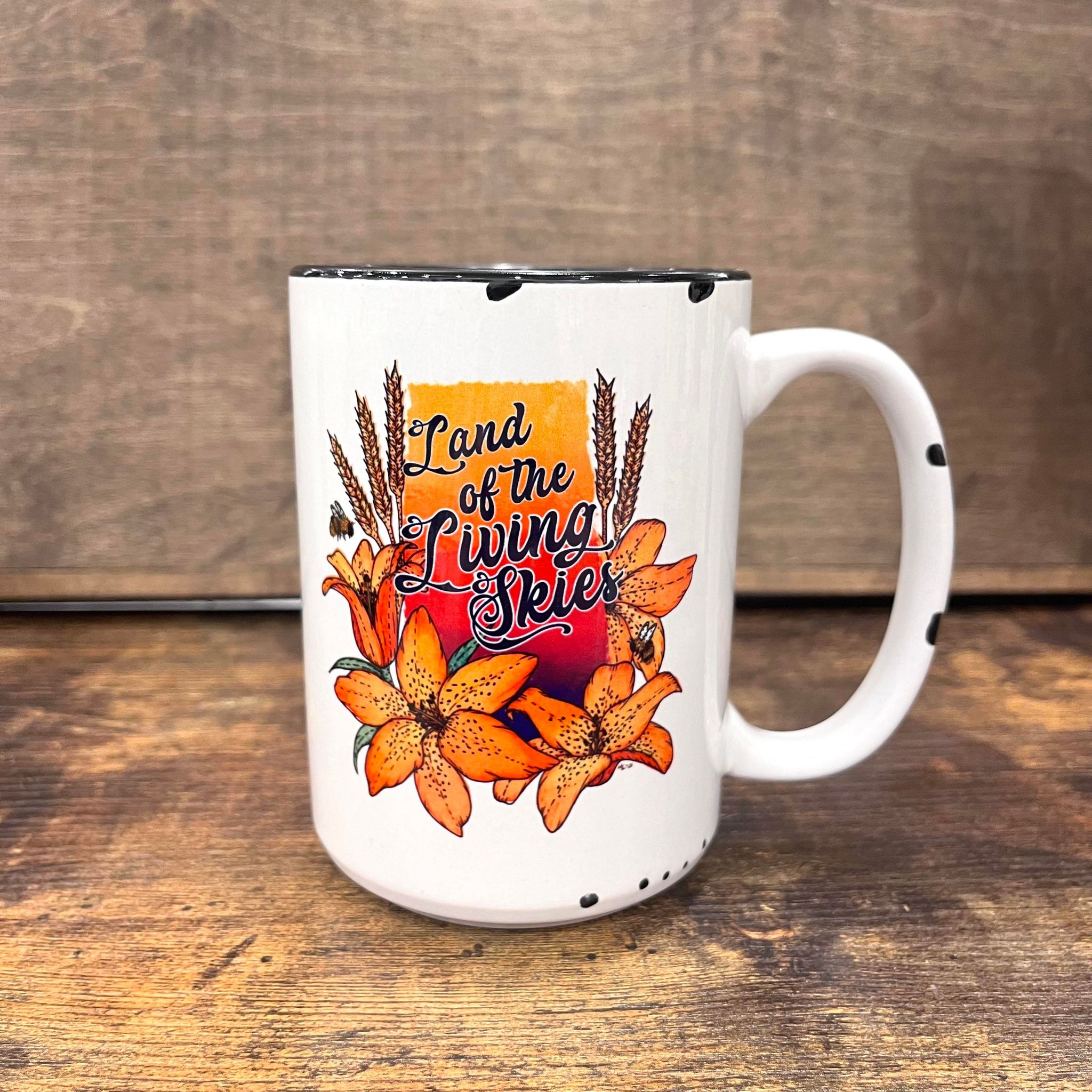 Land of the Living Skies Farmhouse Mug