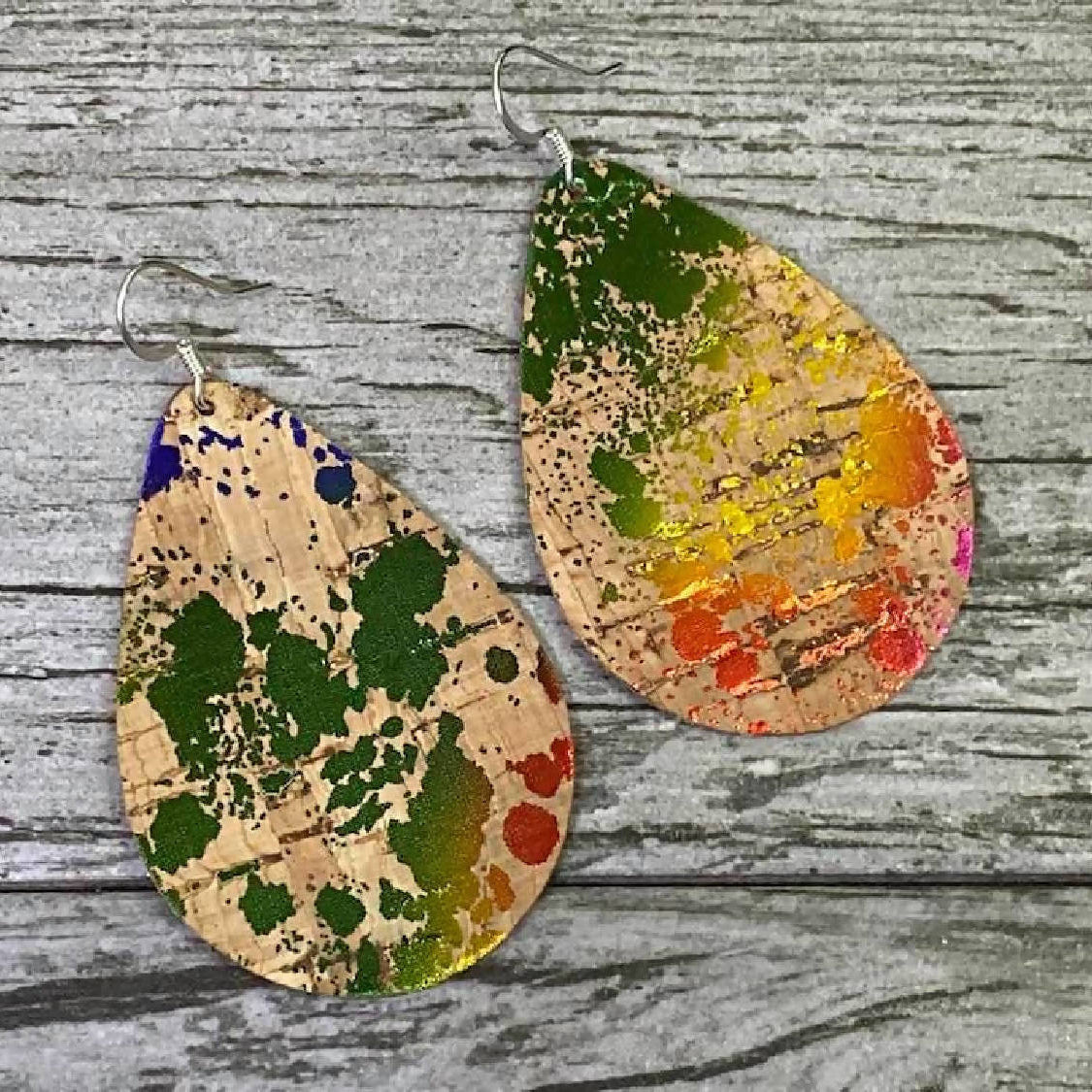 Amber Rayne Designs Cork earrings - Various