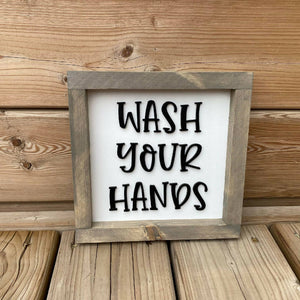 Wash Your Hands Sign