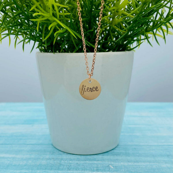 Stainless Steel Necklace - fierce