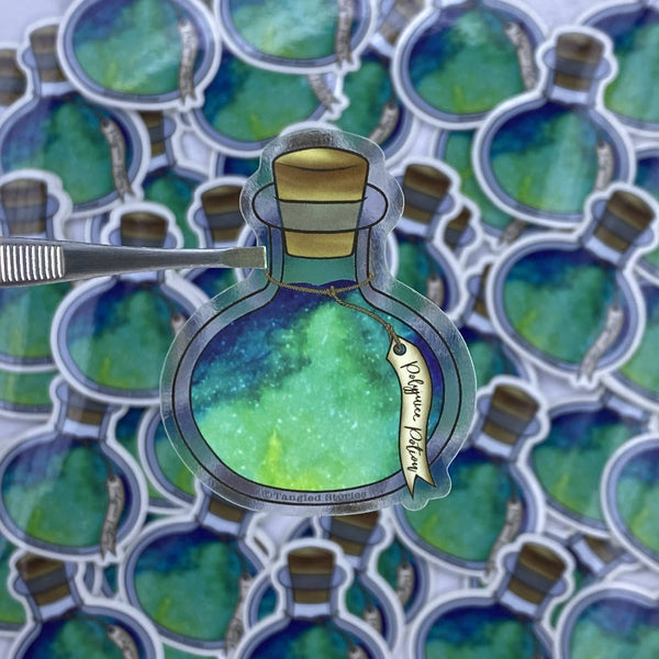 Polyjuice Potion Bottle Waterproof Sticker