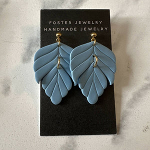 leaf earrings