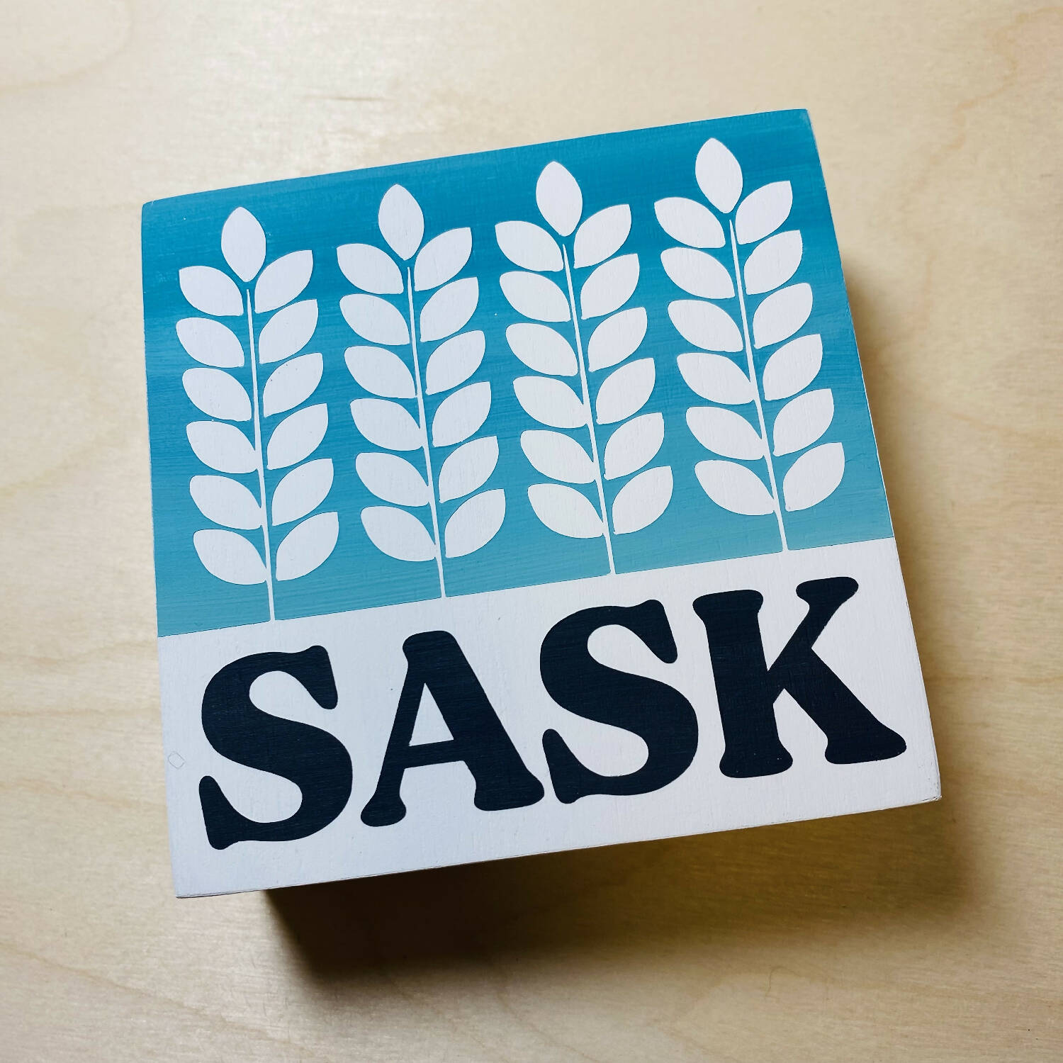 4" Art Panel | Saskatchewan 4 Wheat