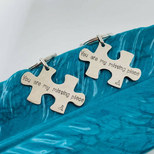 Paired Keychain Set - You are my missing piece