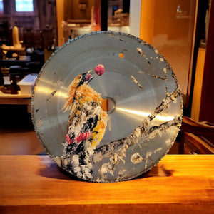 Painted Small Circular Saws by A Canvas for the Cosmos