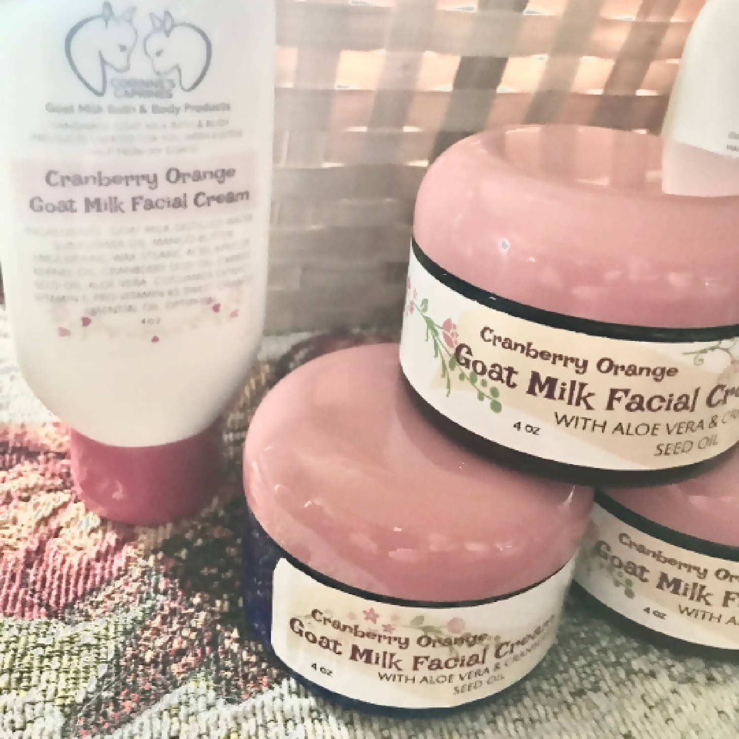 Cranberry Orange Goat Milk Facial Cream