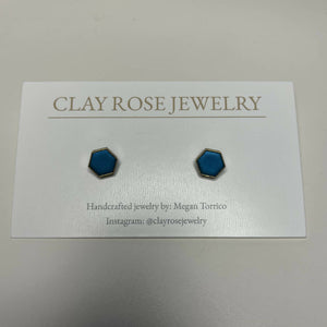 Hexagon Studs