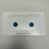 Hexagon Studs