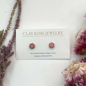 Hexagon Studs