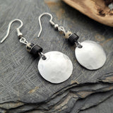 Silver & Gemstone Earrings - Jasper