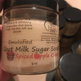 Emulsified Goat Milk Sugar Scrub