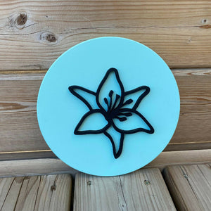 4" 3D Round Signs