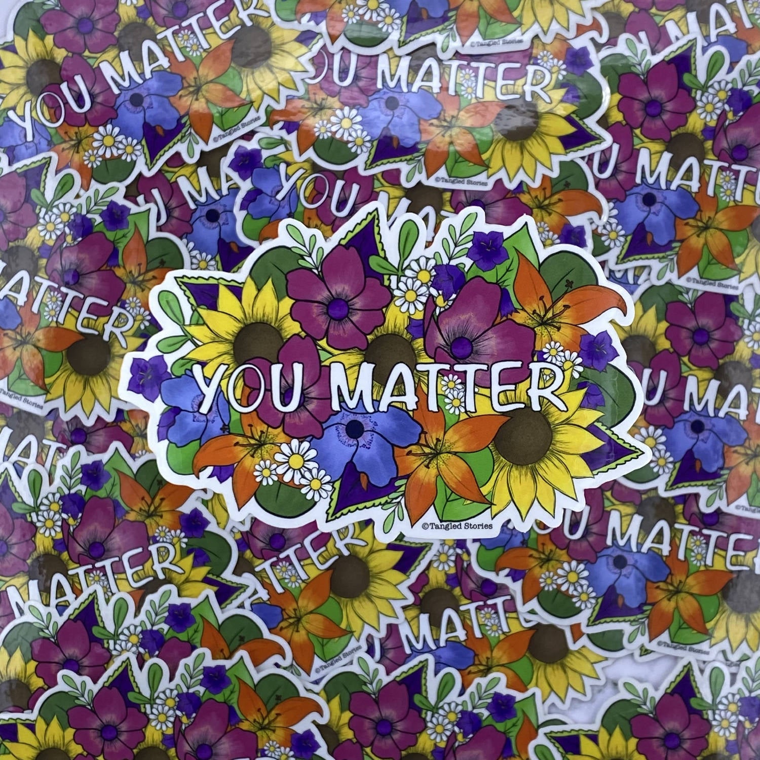 You Matter Waterproof Sticker