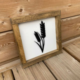Wheat 3D Sign