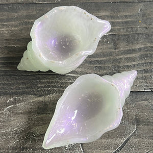 Seashell Trinket Dishes, resin