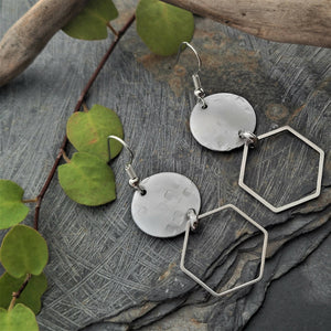 Hexagon Earrings