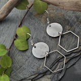 Hexagon Earrings