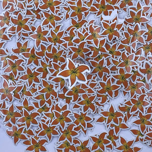 Mini Prairie Lilies Waterproof Stickers