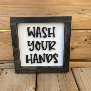 Wash Your Hands Sign