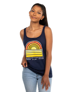 FLAT // Sask Sunset / Ladies Tank