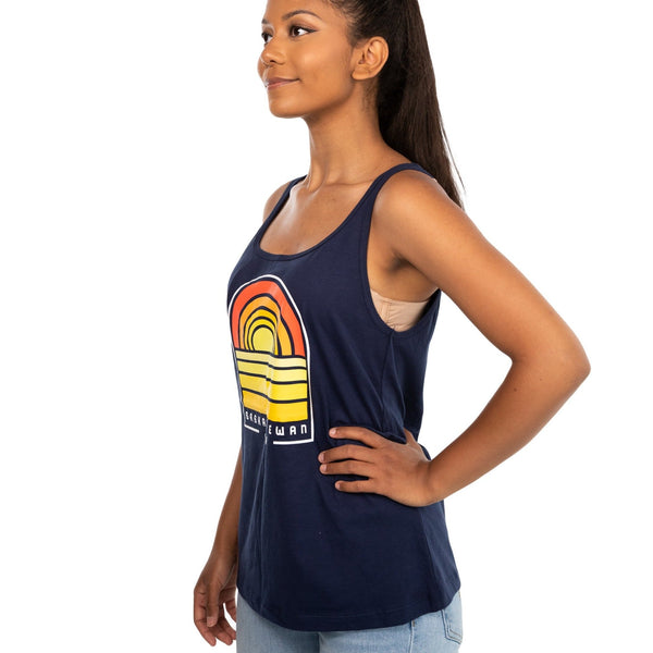 FLAT // Sask Sunset / Ladies Tank