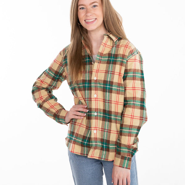 FLAT // Official Sask Tartan / Women's Preshrunk / Version 2.0